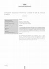 Research paper thumbnail of I.A.P. en la Avda. Vía verde del aceite, s/n. Martos (Jaén)