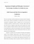 Research paper thumbnail of Little Women and False Wives in Augustine's Confessions