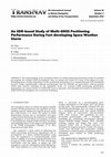 Research paper thumbnail of An SDR-based Study of Multi-GNSS Positioning Performance During Fast-developing Space Weather Storm