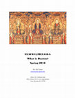 Research paper thumbnail of What is Daoism Syllabus