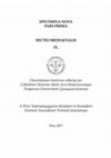 Research paper thumbnail of Gergely Kiss: From Southern Hungary to Italy The Course of Life of Stephen Báncsa (ca. 1205 – 1270), Bishop of Vác, Archbishop of Esztergom, the First Cardinal of Hungarian Origin. Pécs, 2015.