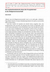 Research paper thumbnail of Neo­institutionalistische Ideen für Perspektivität in der Religionswissenschaft