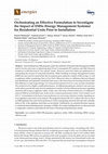 Research paper thumbnail of Orchestrating an Effective Formulation to Investigate the Impact of EMSs (Energy Management Systems) for Residential Units Prior to Installation