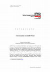 Research paper thumbnail of Conversazione con Joëlle Proust