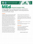 Research paper thumbnail of New Master's Program at Univ of Hawaii --- Global Perspectives on Education Policy and Practice