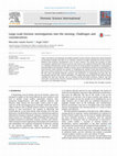 Research paper thumbnail of Large-scale forensic investigations into the missing: Challenges and considerations