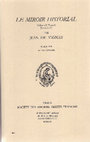 Research paper thumbnail of Jean de Vignay, Le Miroir Historial, Vol. I, Tome I, (livres I-IV), publié par Mattia Cavagna, Paris, SATF, 2017