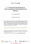 Research paper thumbnail of Llamada a comunicaciones - 4.° Encuentros Doctorales de la École européenne de Protohistoire de Bibracte