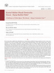 Research paper thumbnail of Kentsel Mekân Olarak Demiryolu: Sincan - Kayaş Banliyö Hattı