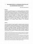 Research paper thumbnail of Reglamentación de la Propiedad Intelectual en las universidades paraguayas