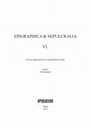 Research paper thumbnail of ČOVANOVÁ JANOŠÍKOVÁ, Z.: Sepulkrália farára Michala Alfonsa v piaristickom kostole v Podolínci. In: Jiří ROHÁČEK (ed.): Epigraphica et Sepulcralia, VI. Fórum epigrafických a sepulkrálních studií. Praha: Artefactum 2015, s. 475-480.