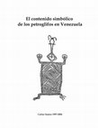 Research paper thumbnail of El contenido simbólico de los petroglifos en Venezuela