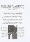 Research paper thumbnail of "Auguste Mariette, une vie pour l'archéologie égyptienne", Égypte Afrique & Orient n° 16 (janv-fév 2000)