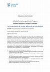 Research paper thumbnail of La interpretación de tu vida: la defensa oral de tu tesis doctoral