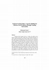 Research paper thumbnail of National Training Policy: Capacity Building for Effective Service Delivery through Training Intervention