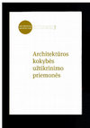 Research paper thumbnail of Vietos dvasios sampratos interpretacijų įtaka šiuolaikinei architektūrai / PERCEPTIONS OF GENIUS LOCI AND THEIR INFLUENCE ON CONTEMPORARY ARCHITECTURE