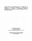 Research paper thumbnail of Evaluacion de la politica a comunidades indigenas residentes en la Ciudad de Mexico