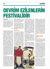 Research paper thumbnail of Devrim Ezilenlerin Festivalidir