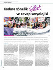 Research paper thumbnail of Kadına Yönelik Şiddeti Meşrulaştırma Aracı Olarak Cevap Sosyolojisi