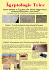 Research paper thumbnail of Verkehrstechnische Innovationen in Ägypten und Innovationen in der Entwässerungstechnik Ägyptens