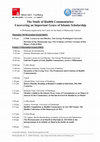 Research paper thumbnail of The Study of Ḥadīth Commentaries: Uncovering an Important Genre of Islamic Scholarship