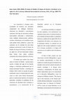 Research paper thumbnail of Juan Carlos Cura Amar, El Cantar de Roldán. El choque de Oriente y Occidente en los siglos XI y XII, Editorial Universidad de La Serena, La Serena, 2016, 107 pp.