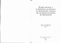 Research paper thumbnail of "Amici Hispanienses. Estudio epigráfico sobre las redes sociales de las élites hispanas", en Rodríguez Neila, J. F.; Melchor Gil E. (eds.), Poder central y autonomía municipal: la proyección pública de las élites romanas de Occidente, Córdoba, 2006, pp. 313-357.