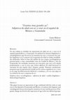 Research paper thumbnail of Estamos muy grandes ya. Adjetivos de edad con ser y estar en el español de México y Guatemala .pdf