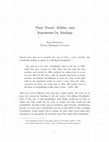 Research paper thumbnail of Time Travel, Ability, and Arguments by Analogy