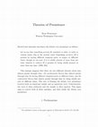 Research paper thumbnail of Theories of Persistence