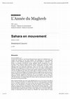 Research paper thumbnail of Sahara en mouvement (Sahara in motion)