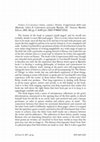 Research paper thumbnail of Review of A. Cucchiarelli, Orazio. L' esperienza delle cose