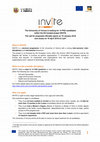 Research paper thumbnail of LAST CALL - deadline April 16th - University of Verona - INVITE fellowship  'Dante from the Middle Age to the Modern Era' (Arts and Humanities):  You can now apply at: http://sites.centri.univr.it/invite/)