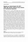 Research paper thumbnail of "Regards sur Sainte-Sophie (fin XVIIe - début XIXe siècle) : prémices d'une histoire de l'architecture byzantine", Byzantinische Zeitschrift, 105, 1, 2012, p. 1-28.