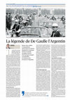 Research paper thumbnail of La légende de De Gaulle l'Argentin, Le Figaro 7 octobre 2014