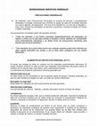 Research paper thumbnail of Bioseguridad Servicios Generales