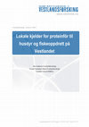 Research paper thumbnail of Lokale kjelder for proteinfôr til husdyr og fiskeoppdrett på Vestlandet