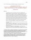 Research paper thumbnail of "'Coming Into Our Own': Perspective of a Bhikkhunī Preceptor on Discipline, Agency and Inquiry Amidst the Renascent Theravāda Bhikkhunī Saṅgha/s"