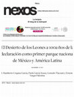 Research paper thumbnail of El Desierto de los Leones a 100 años de la declaración como primer parque nacional de México y América Latina - Nexos.pdf