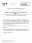 Research paper thumbnail of Assessment of major ions and trace elements in groundwater
supplied to the Monterrey metropolitan area, Nuevo León,
Mexico