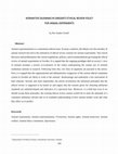 Research paper thumbnail of Normative Dilemmas in Sweden's Ethical Review Policy for Animal Experiments