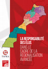 Research paper thumbnail of La responsabilité des élus Dans le cadre de la régionalisation avancée