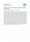 Research paper thumbnail of Geomorphic impact of the 16S 2015 tsunami event in the Coquimbo Bay (Northern Chile