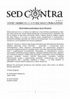 Research paper thumbnail of Sed Contra_list_2017.pdf