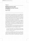 Research paper thumbnail of Nothing but the truth: Redrafting the journalistic boundary of verification