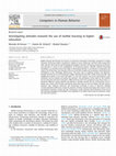 Research paper thumbnail of Investigating attitudes towards the use of mobile learning in higher education