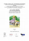 Research paper thumbnail of LE CASTEL-MINIER (AULUS-LES-BAINS, 09) Document Final de Synthèse 2017