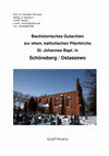 Research paper thumbnail of Christofer Herrmann: Bauhistorisches Gutachten  zur ehem. katholischen Pfarrkirche  St. Johannes Bapt. in Schöneberg / Ostaszewo (2013)