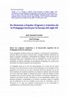 Research paper thumbnail of De Alemania a España_Orígenes y tránsitos de la Pedagogía Social por la Europa del siglo XX.pdf