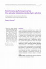 Research paper thumbnail of Convivencias y afectos precarios. Dos miradas feministas desde el giro afectivo